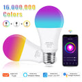 Smart LED Glühbirne E27 WiFi RGB App Alexa Google