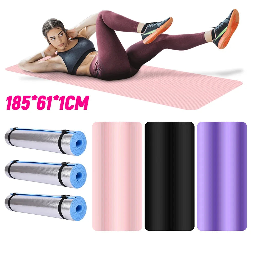 Yogamatte Rutschfest 6mm Fitness Sport