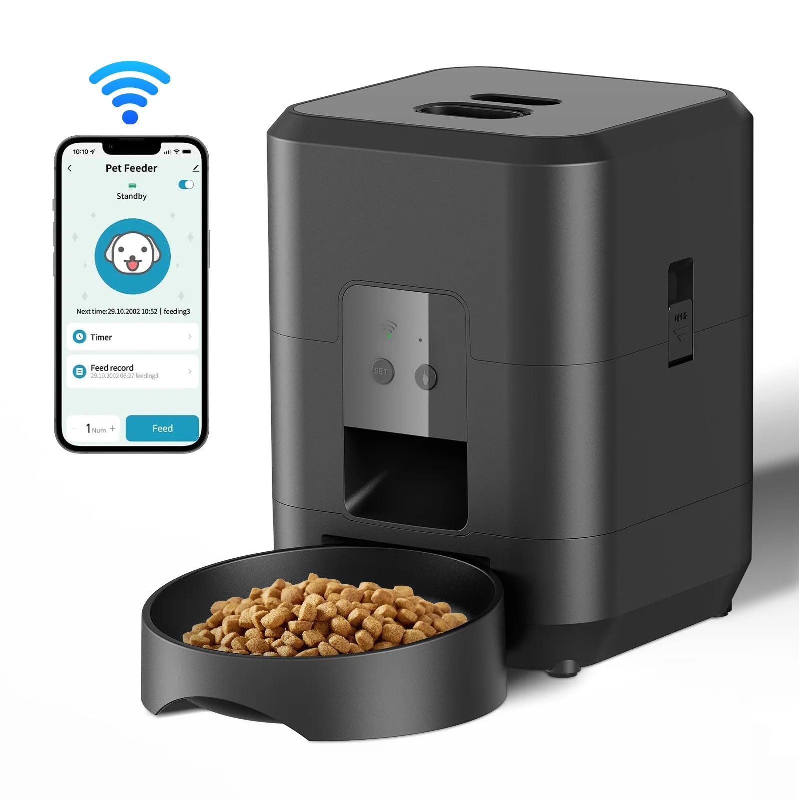 Automatischer Futterautomat Katze & Hund Timer