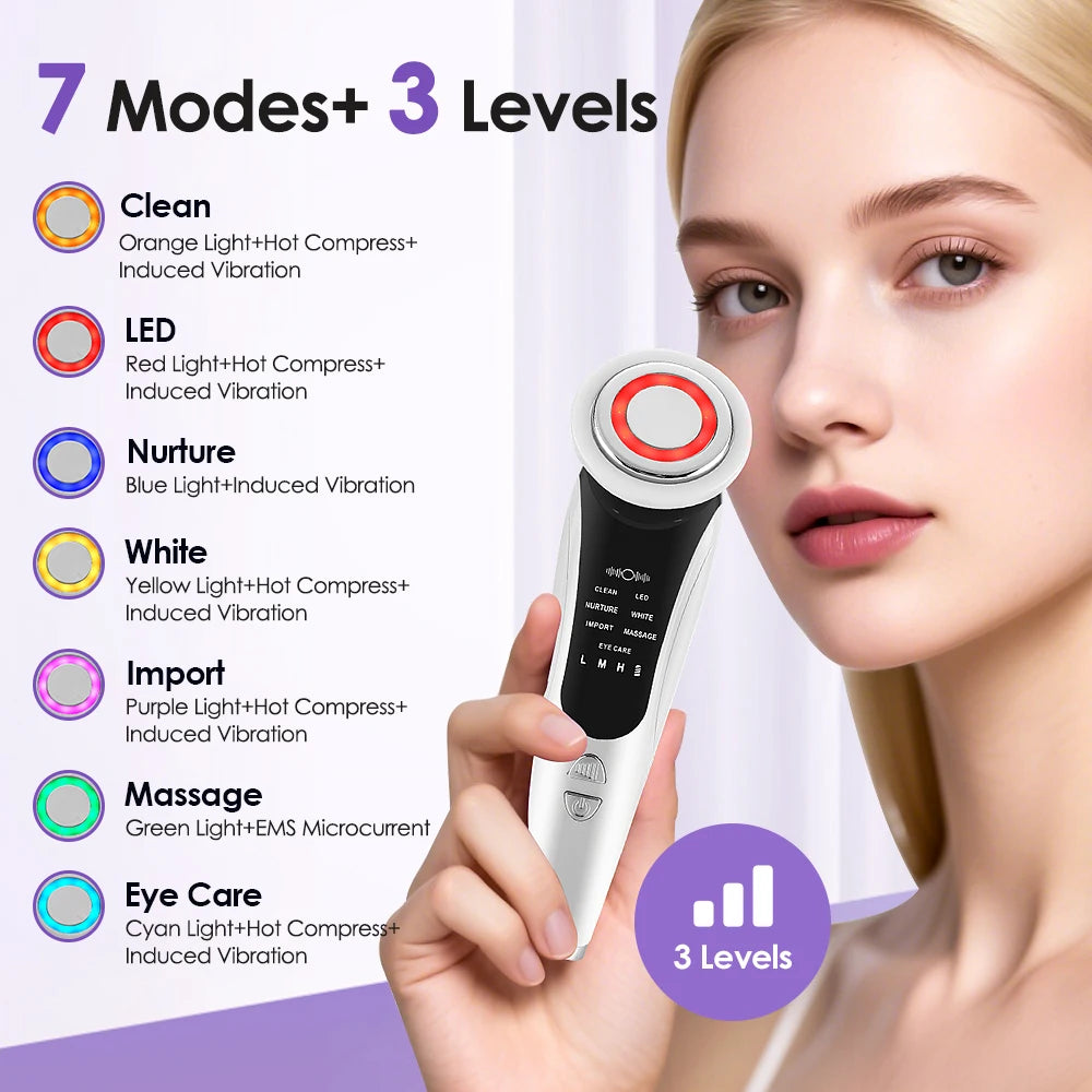 EMS Gesichts-Lifting Massagegerät Mikrostrom Anti-Aging